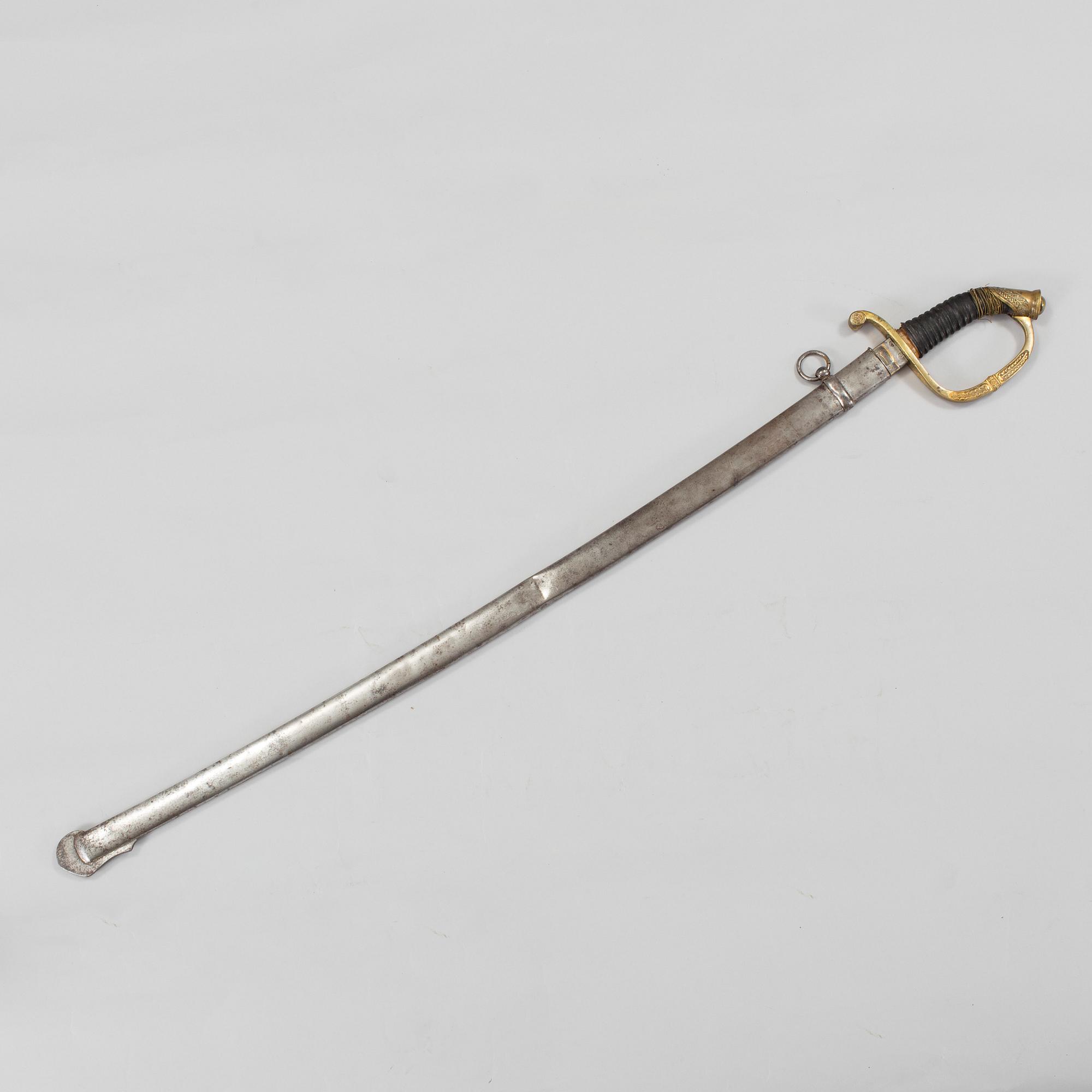 a Russian officer sabre, probably m/1865.