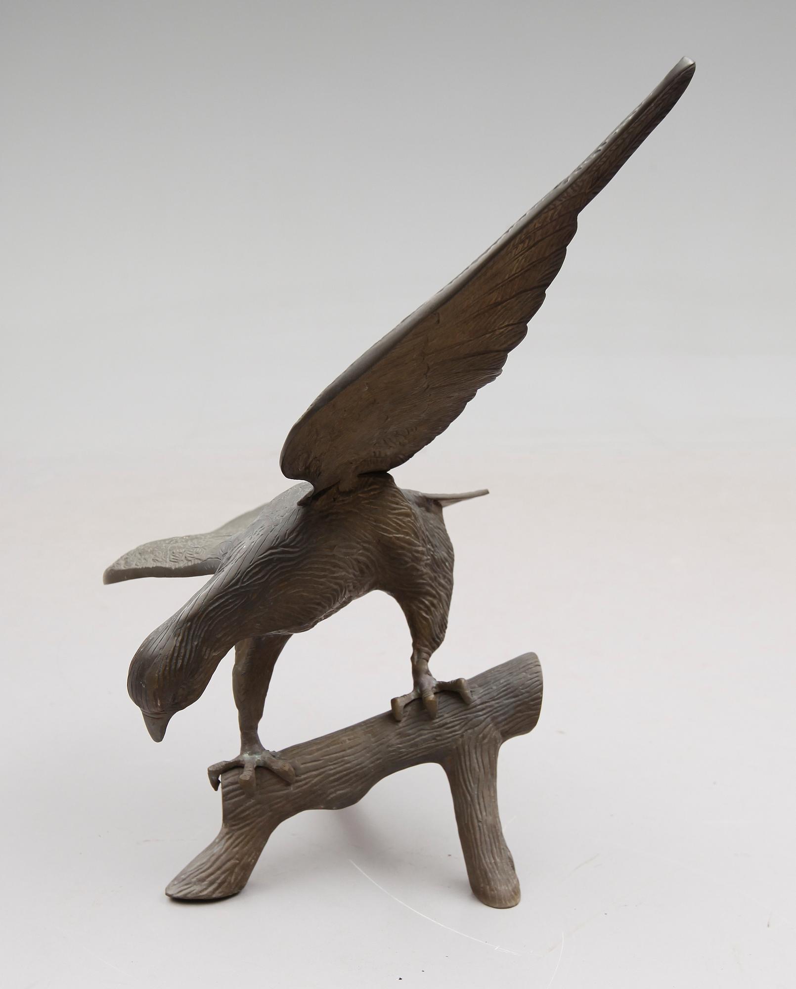 SKULPTUR, bronserad metall, England, 1900-/2000-tal.