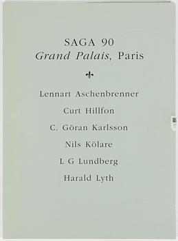 Grafikmapp, "Saga 90, Grand Palais, Paris".