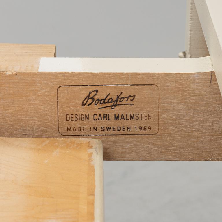 Carl Malmsten, matbord, 4 stolar, 2 karmstolar, "Herrgården, Bodafors, 1900-talets andra hälft.