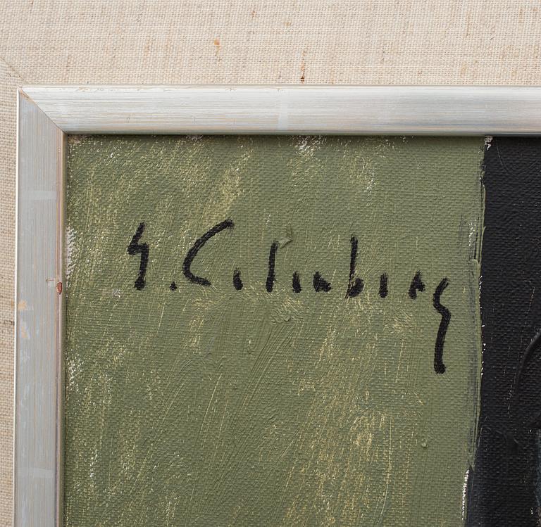 ERIC CEDERBERG, oljemålning på duk, signerad.