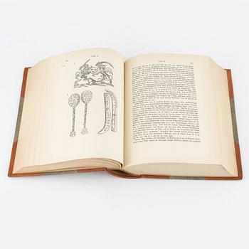 Olaus Rudbeck, Atlantica I-IV + taflor. Utgiven av Axel Nelson, numrerad bibliofilupplaga, Uppsala 1950.