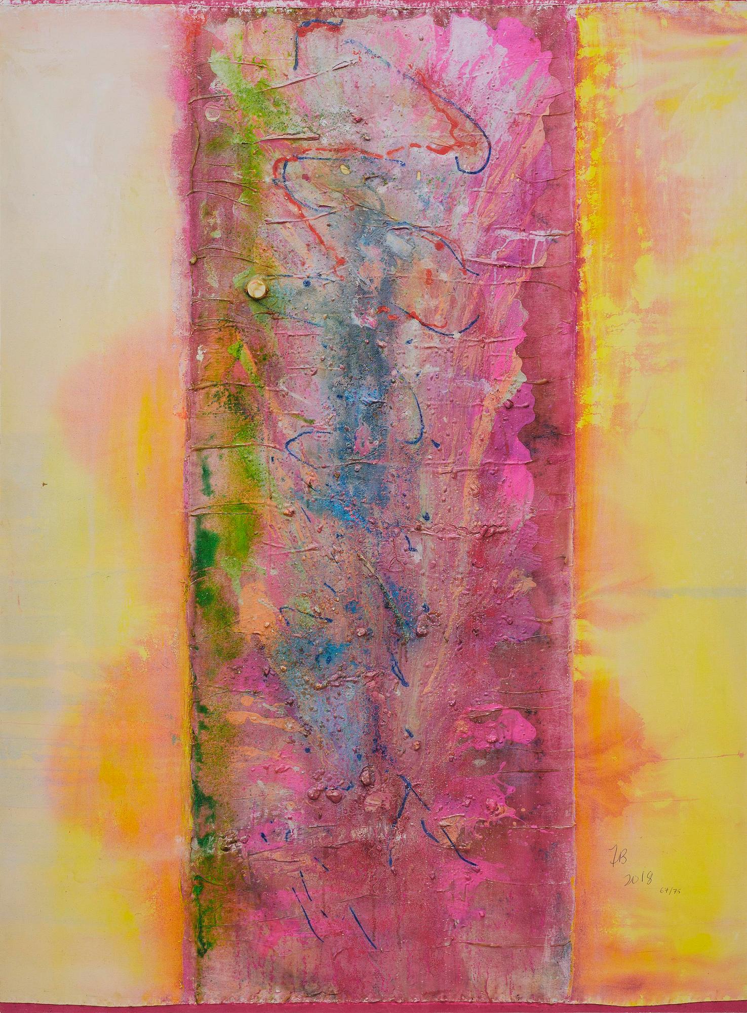Frank Bowling, "IMMA Visit 2017".