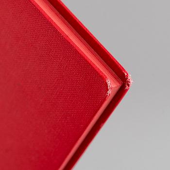 Tove Jansson, bok, "Muminpappans bravader", första upplagan, 1950, egenhändigt signerad.