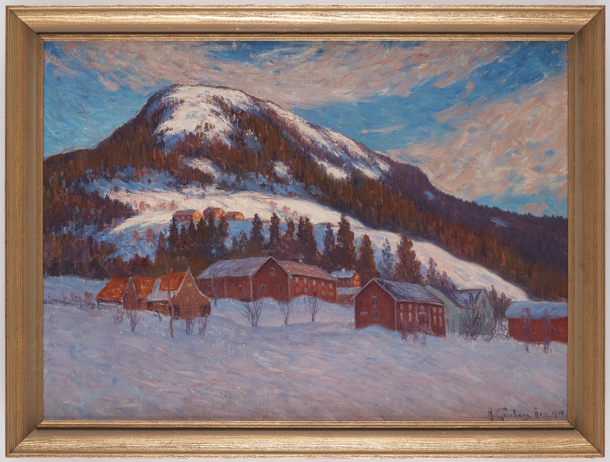 Anton Genberg, Åreskutan.