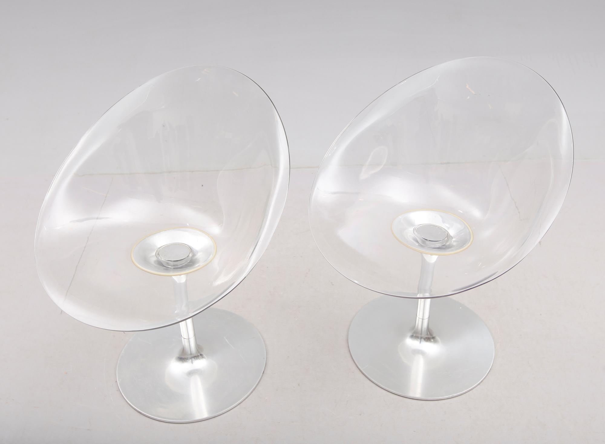 STOLAR, ett par, "Eros", Philippe Starck, Kartell.