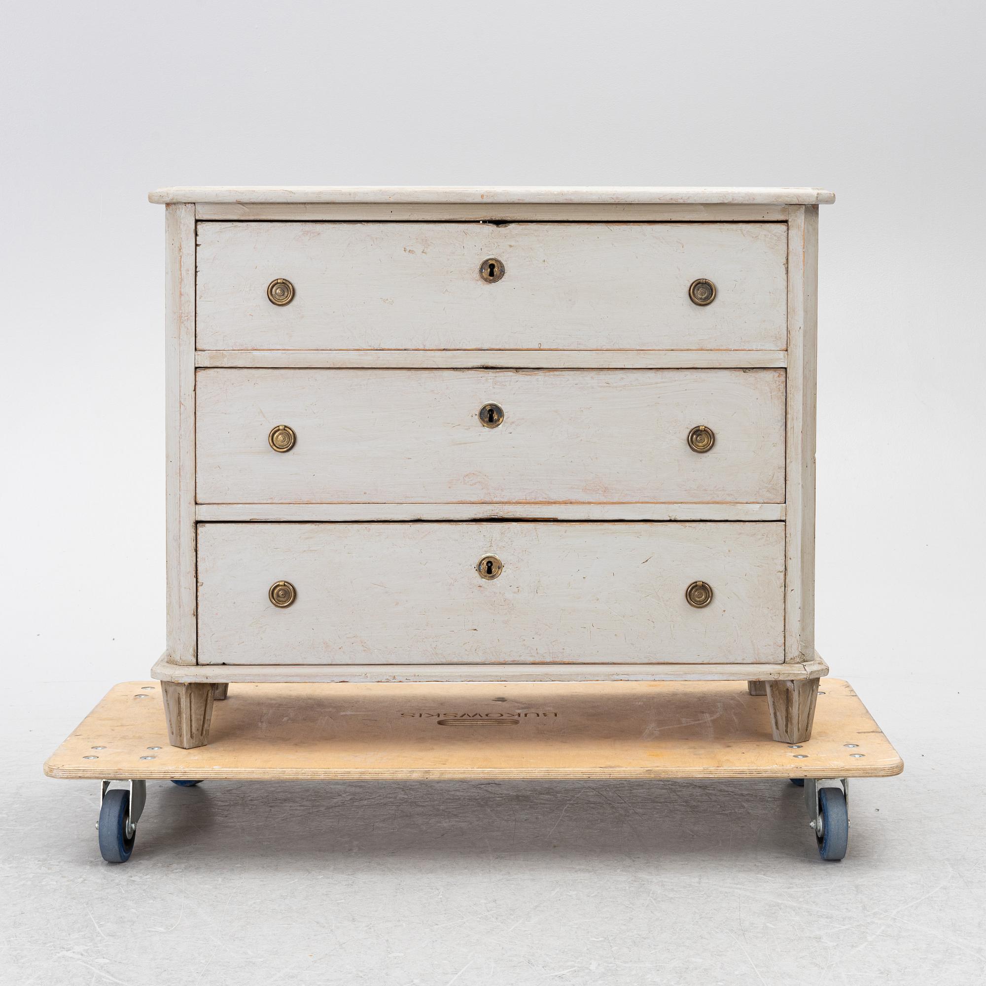 Chest of drawers, 19th century,