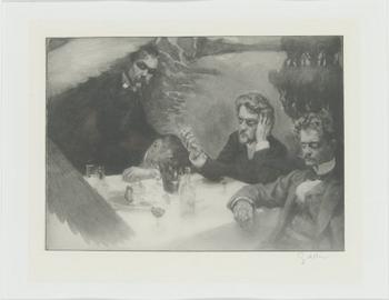 Akseli Gallen-Kallela, "Symposion".