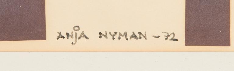 Anja Nyman, "Vaiennut viulu" (Den tystnade fiolen).