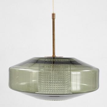 Carl Fagerlund. A ceiling lamp, Orrefors.