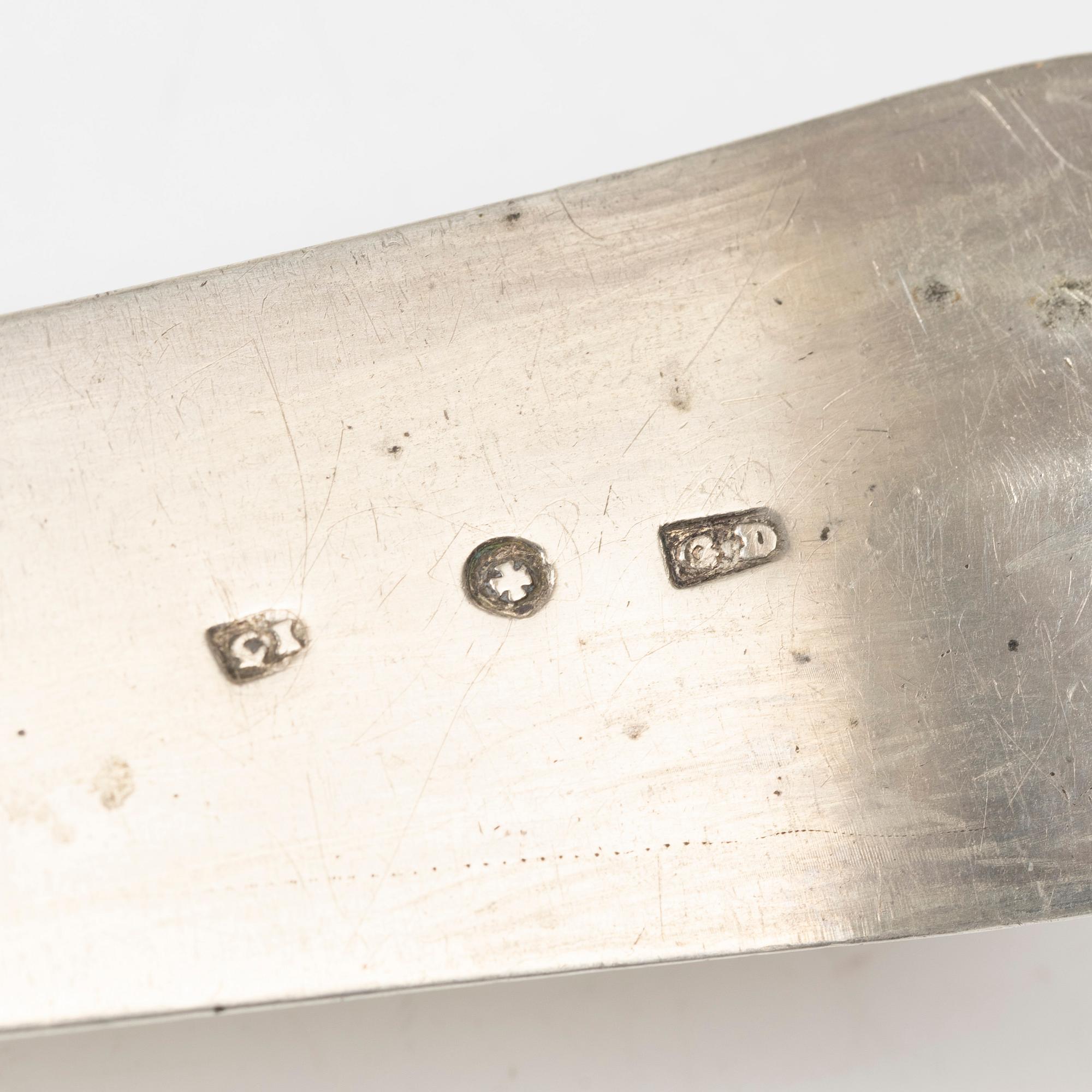 A silver cutlery set, Estonia and Russia, circa 1900 (78 pieces).