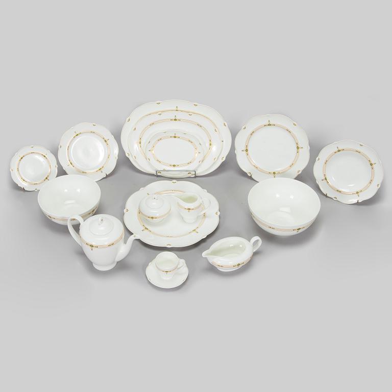 Paloma Picasso, matservis, 54 delar, benporslin, "Montserrat", Villeroy & Boch.