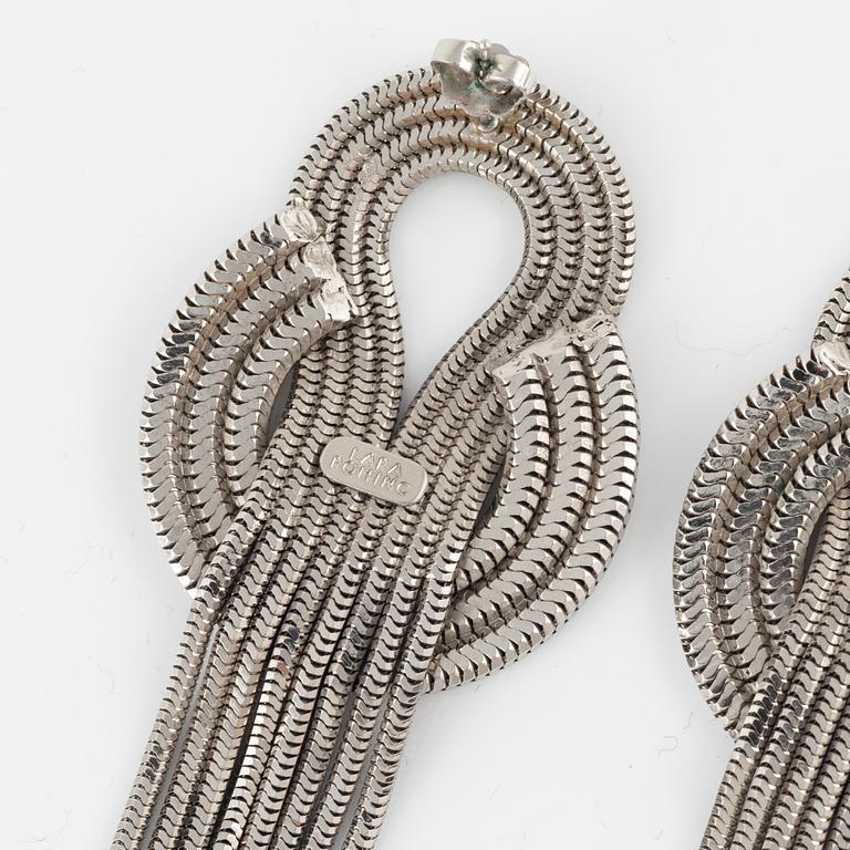 Lara Bohinc, a pair of 'Saturn' earrings.