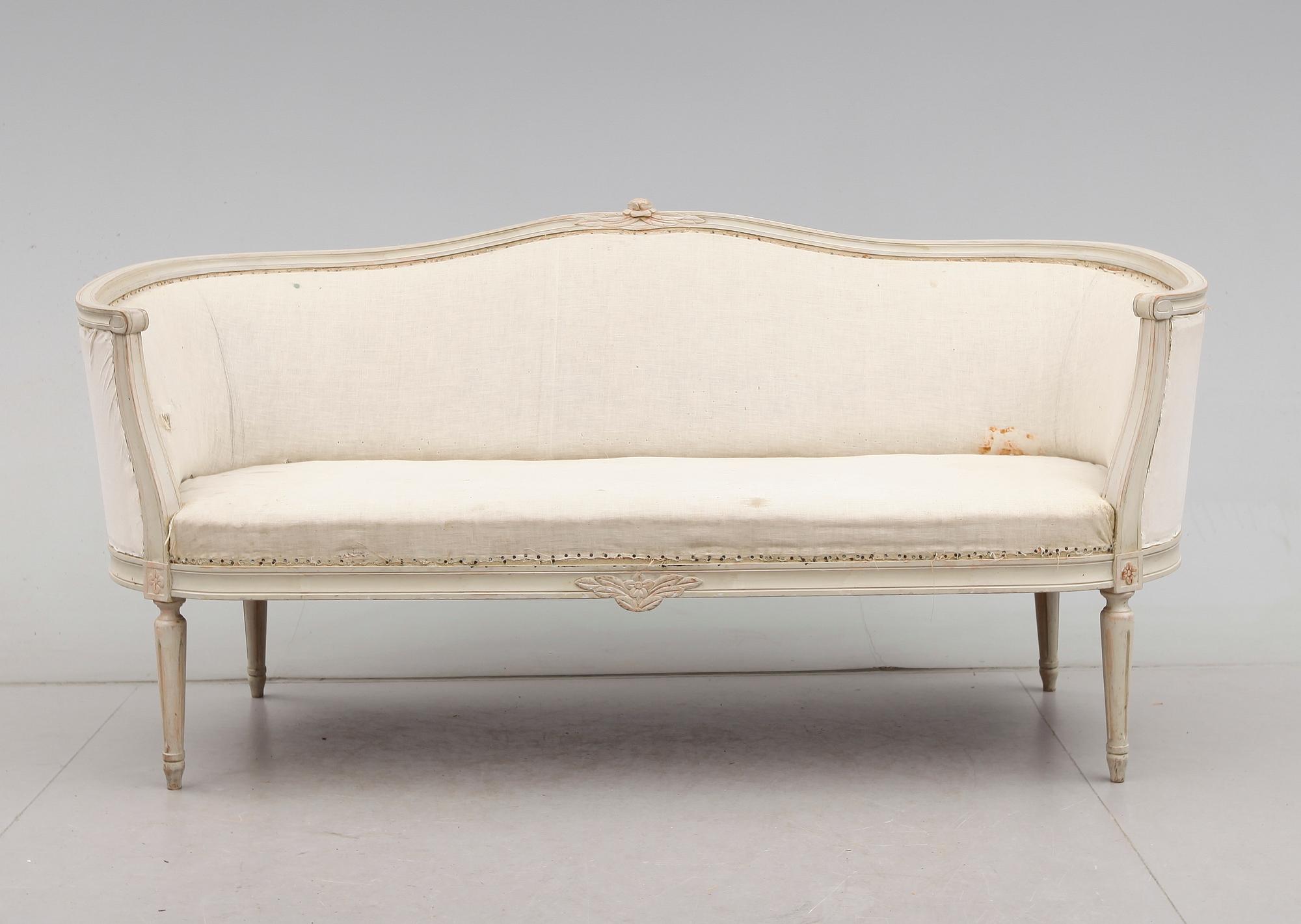 SOFFA, gustaviansk stil, 1900-talets första hälft.