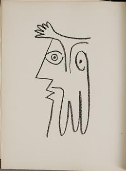 PABLO PICASSO ,  book comprising of 24 lithographs, signed by the artist and the author.