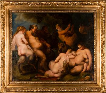 PETER PAUL RUBENS, EFTER, olja på duk, signerad, 1800-tal.