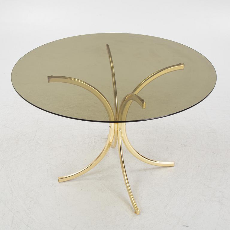Gastone Rinaldi, a dining table and four chairs, Italy, 1970's/80's.