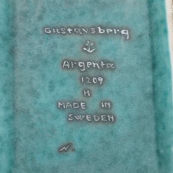 VAS, stengods, Argenta, Wilhelm Kåge, Gustavsberg.