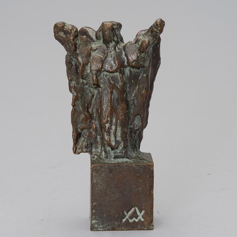 A bronze sculpture, monogram signiture WA.