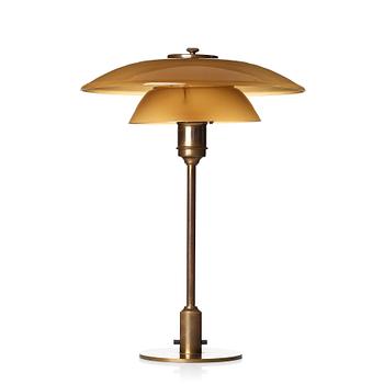 260. Poul Henningsen, bordslampa, Louis Poulsen, Danmark, "PH-3" PATENTED, ca 1928-33.