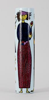 VAS, fajans, "Karneval", Stig Lindberg, Gustavsberg, 1900-talets andra hälft.