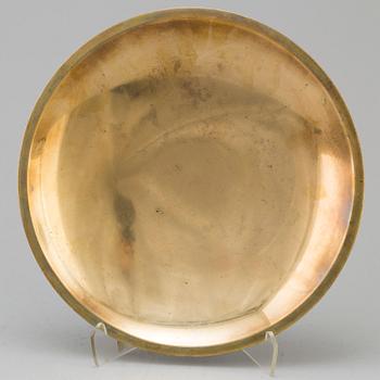JUST ANDERSEN, a bronze plate from the first half of the 20th century.