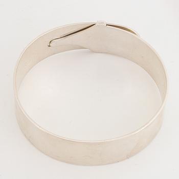 Vivianna Torun Bülow Hübe, a sterling "belt" bracelet, Jakarta Indonesia.