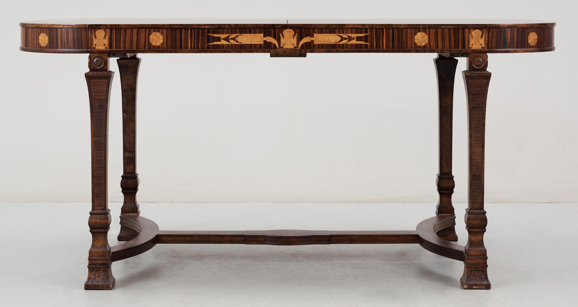 A Swedish grace dinner suite, possibly by Carl Malmsten, Bodafors, 1920-30's.