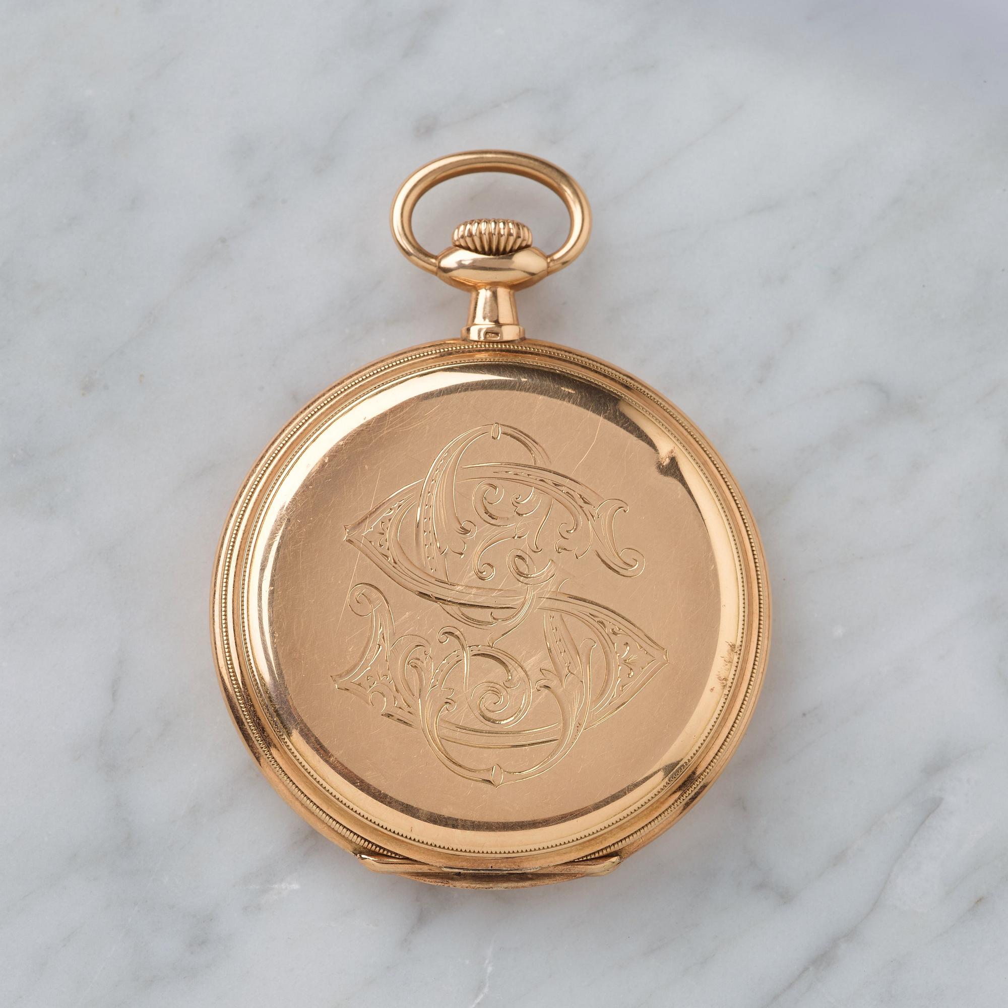 PATEK, PHILIPPE & Cie, Genève, pocket watch, 51.5 mm, hunter case,