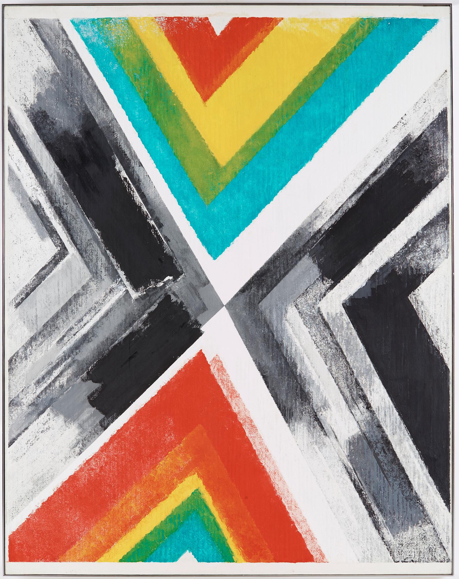 NALLE WERNER, oil on canvas, on verso signed Nalle Werner and dated 1974-76.