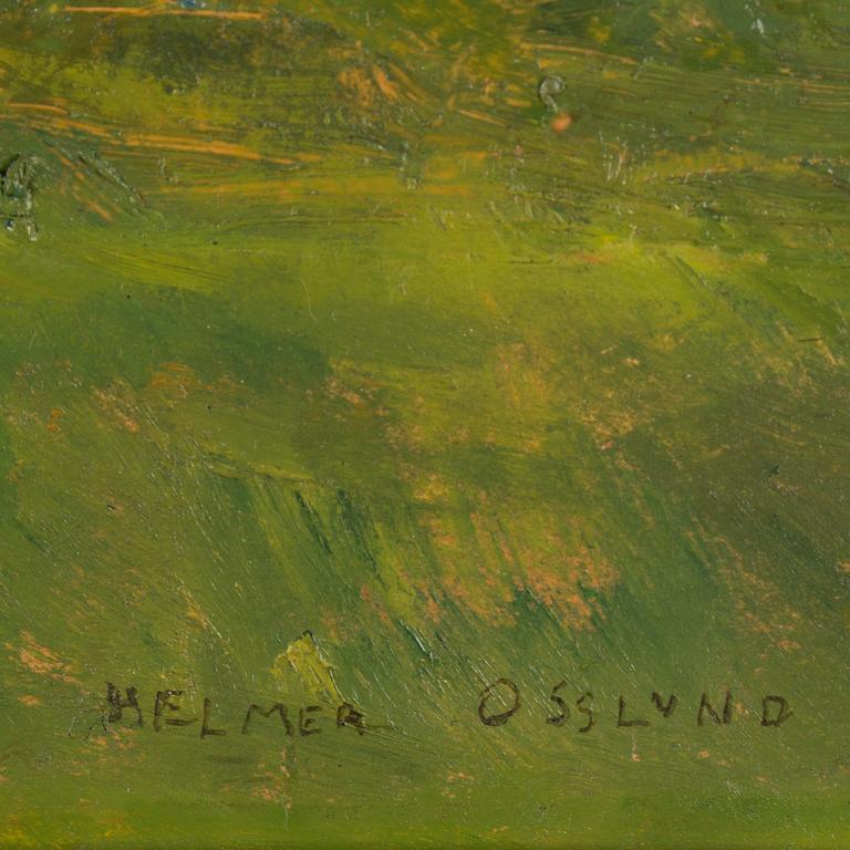 Helmer Osslund, "I stadens utkant, Siena" (On the outskirts of town, Siena, scene from Italy).