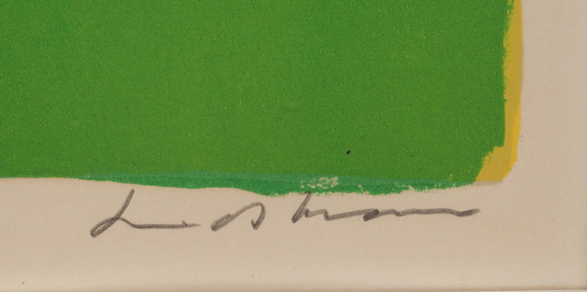 BENGT LINDSTRÖM, färglitografi, signerad och numrerad 54/150.