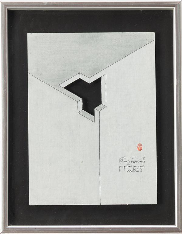 Oscar Reutersvärd, "Perspective Japonaise no 274edcd".