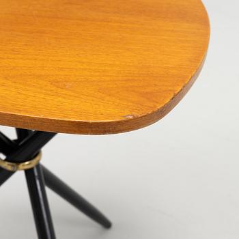 A teak veneered Swedish Modern table, mid 20th Century.