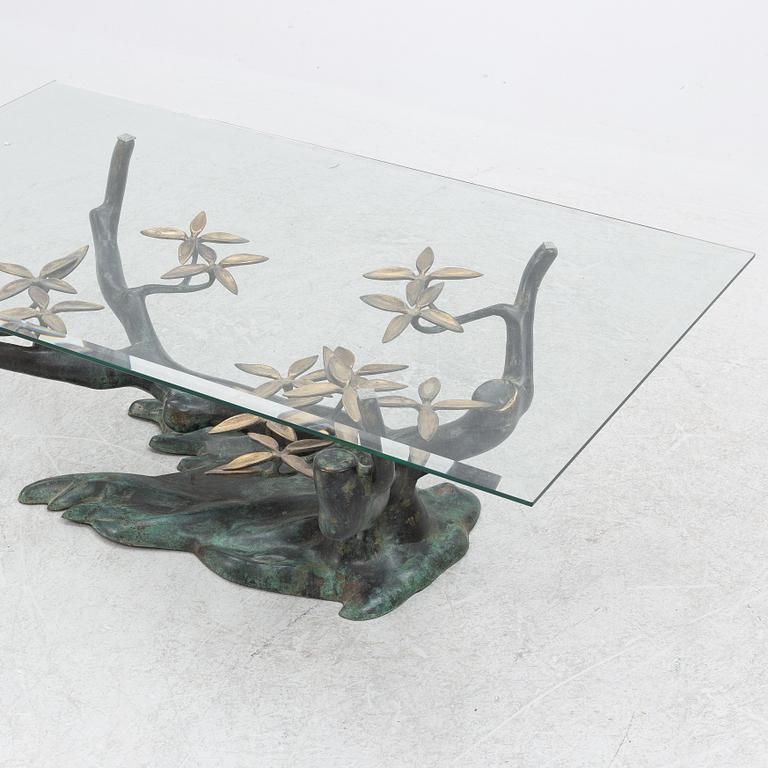 Willy Daro, attributed to, a "Bonsai" coffee table, later part of the 20th century.