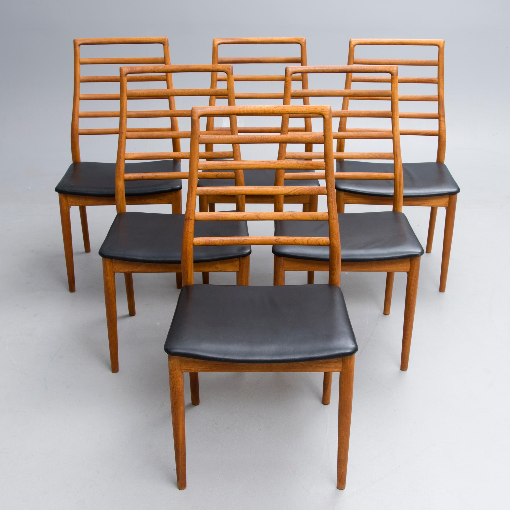 TUOLEJA, 6 kpl, Dyrlund & Smith, Tanska 1960-luku.