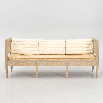 Sofa, late Gustavian, early 19th century.