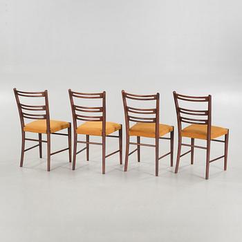Four "Boulevard" chairs by Gemla from the second half of the 20th century.