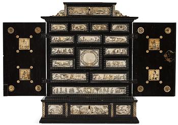 4. A Swedish cabinet from the late 17th century.