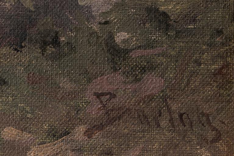 Isak Philip Hartvig Barlag, mountain landscape.