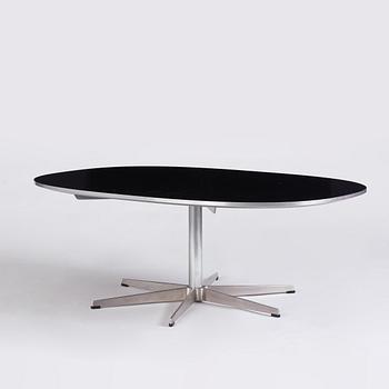 Bruno Mathsson & Piet Hein, soffbord, "Superellips", Fritz Hansen, Danmark,