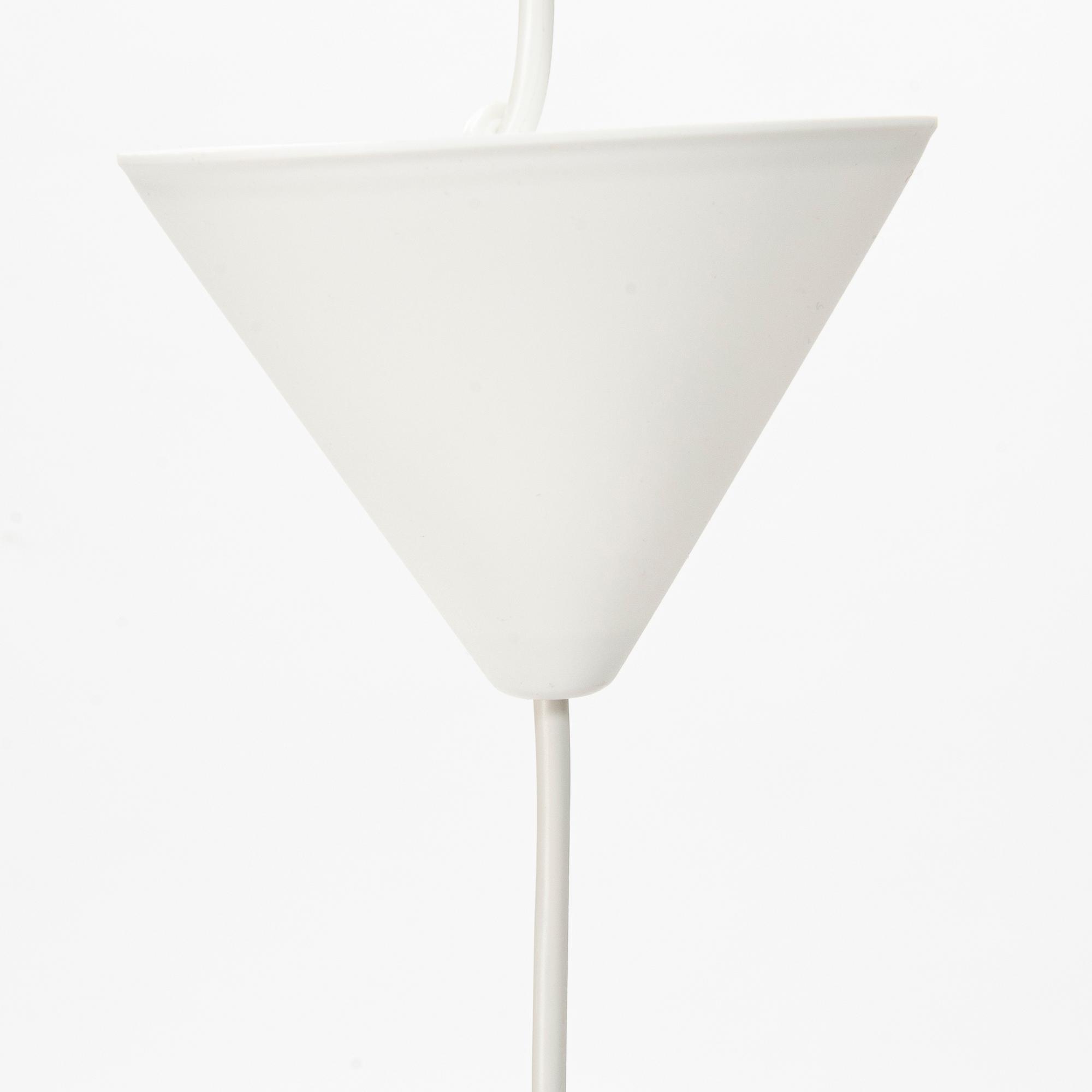 Uno & Östen Kristiansson, a ceiling light from the 'Cylindus' series, Luxus, Vittsjö, 1970's.