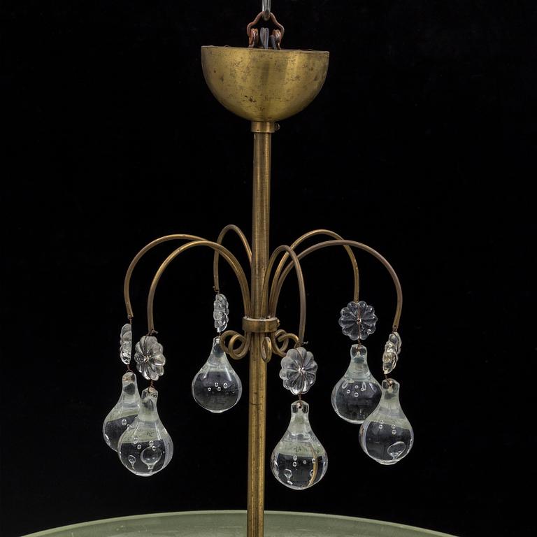 A mid 20th century ceiling lamp.