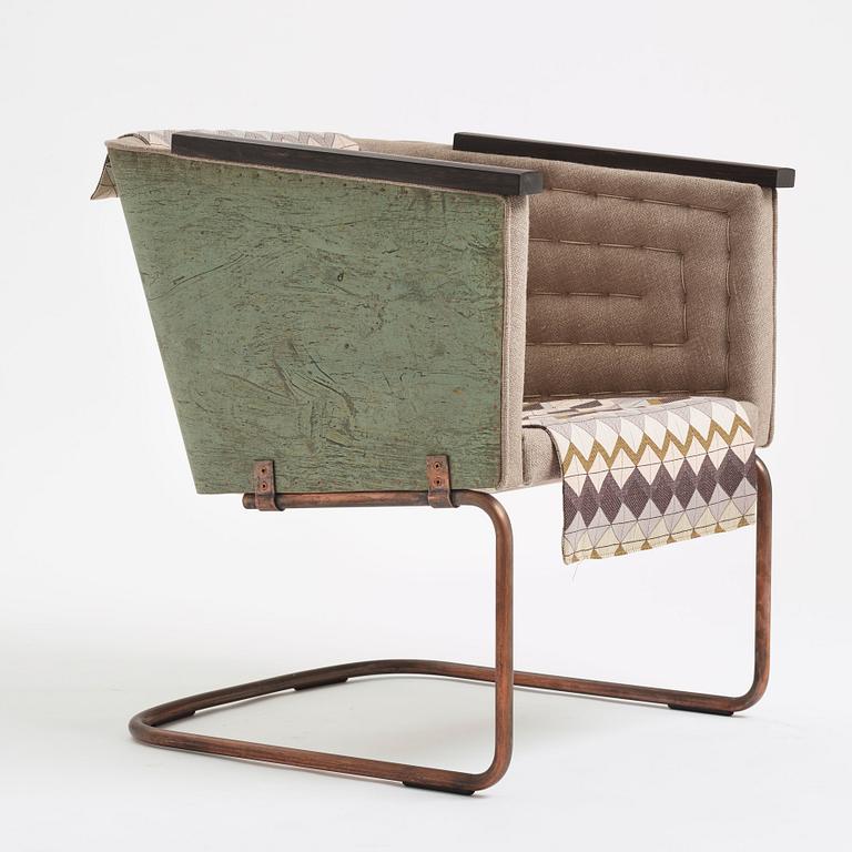 Mats Theselius, fåtölj, "Hommage à Sigurd Lewerentz", ed. 85/123, Källemo, Värnamo, efter 2012.