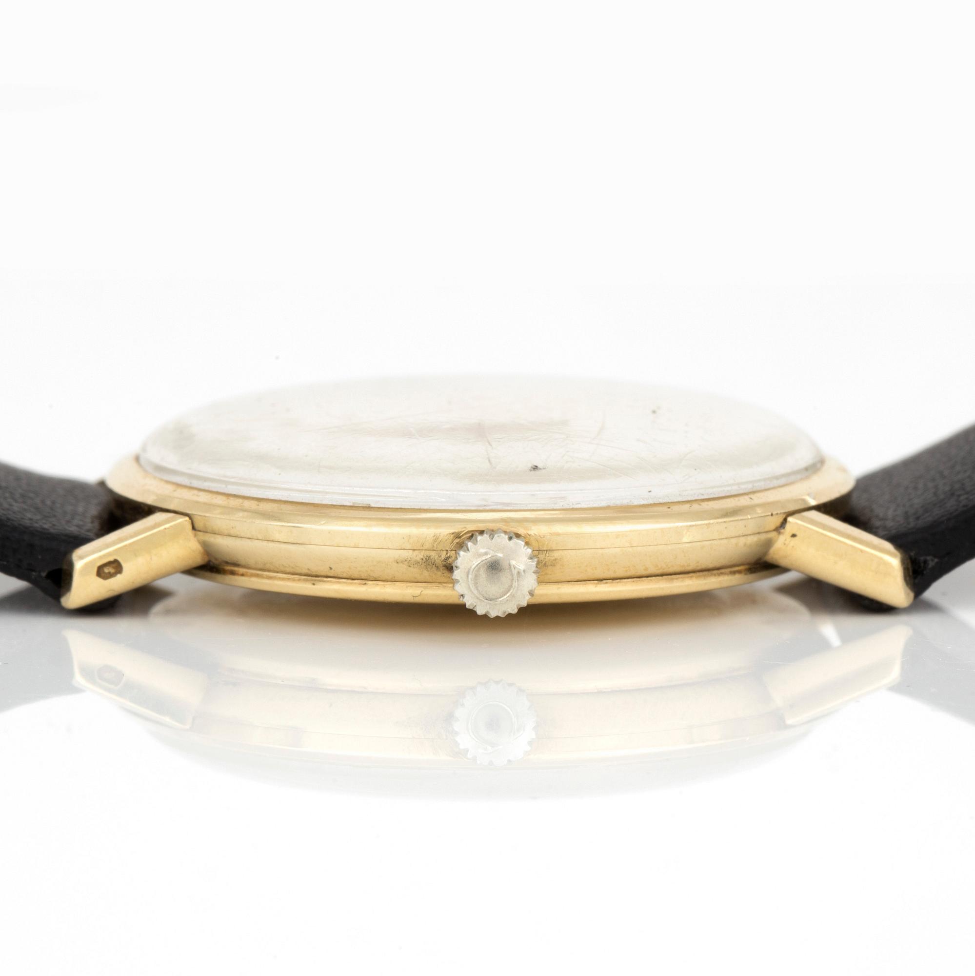 HERRARMBANDSUR, guld, Omega, 1960-tal. Tot ca 28 gram.