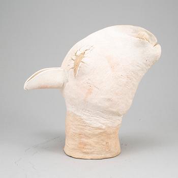 NILS GUNNAR ZANDER, sculpture, earthen weare, signerad and dated 1976.