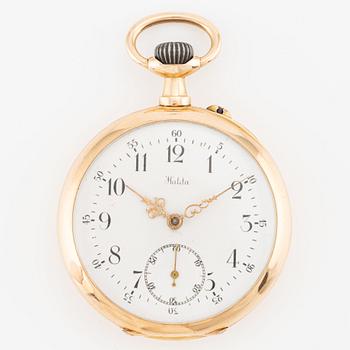 Halda, pocket watch, 40 mm.
