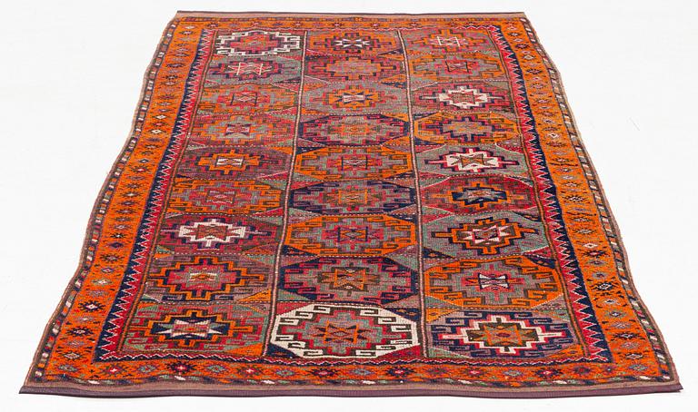 A Kurdish Carpet, circa 235 x 126 cm.