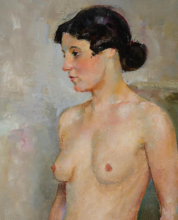 John Broberg, Model in the artists studio.