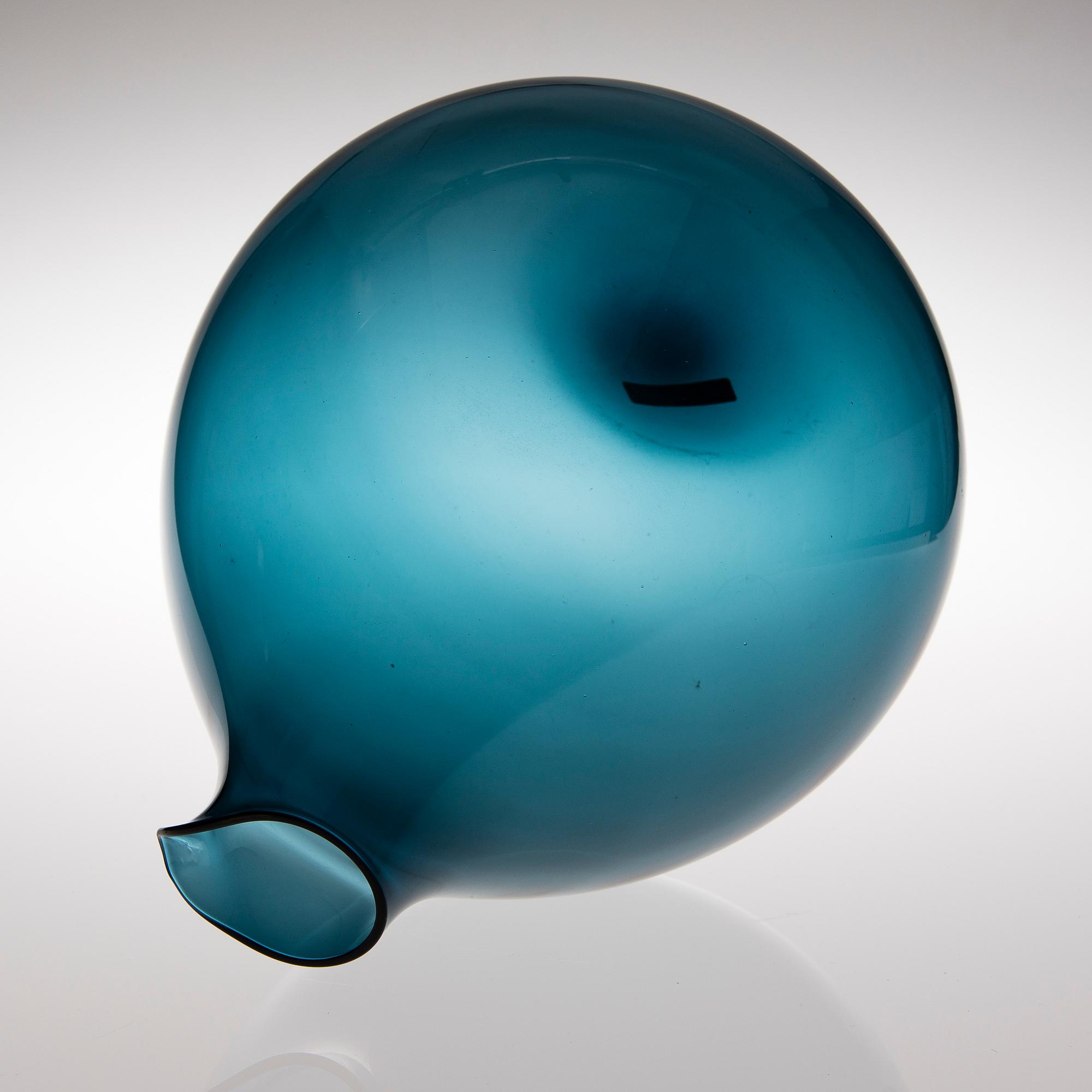 KJELL BLOMBERG, KARAFF, glas, Gullaskrufs glasbruk, 1960-tal.
